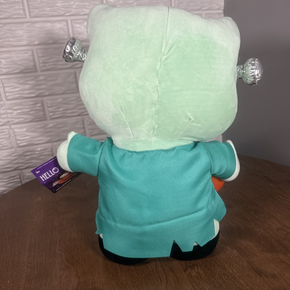 HELLO KITTY Frankenstein 18" Halloween Greeter‎ Plush 2024 - Picture 5 of 7